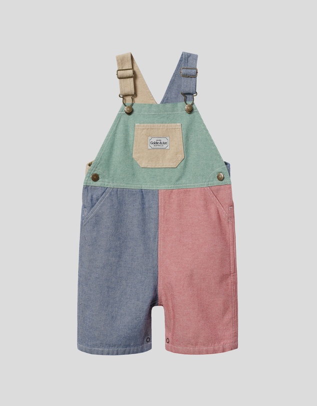 Goldie + Ace - Patchwork Burton Overalls