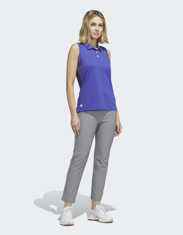 adidas Performance - Solid Ottoman Polo Shirt Womens