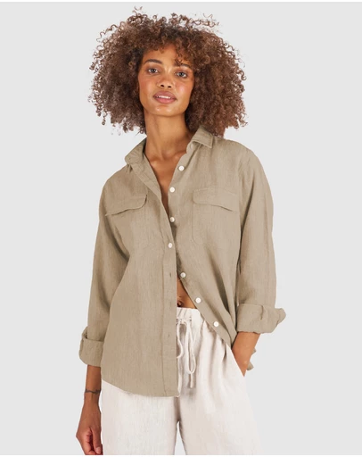 CAMIXA - Lete Linen Shirt