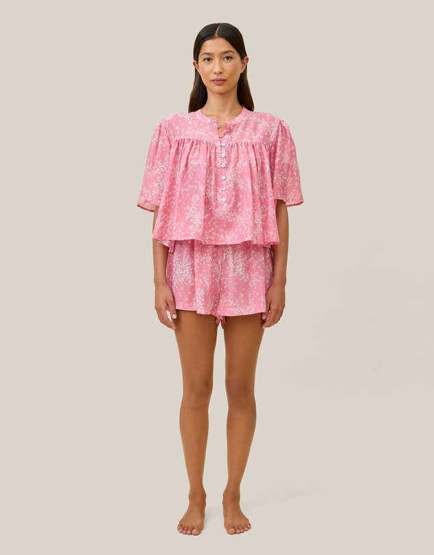 Papinelle - Cheri Blossom Gathered Top