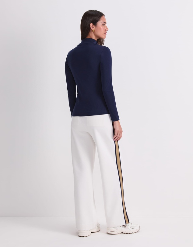 Sportscraft - Lucy Zip Funnel Neck Top