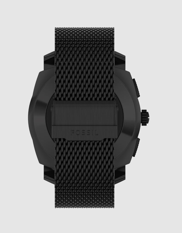 Fossil - Machine Gen 6 Hybrid Black Smartwatch