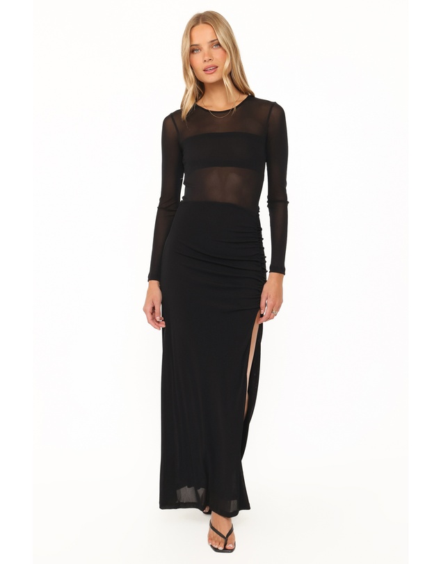 Petal & Pup - Gweneth Maxi Dress - Black