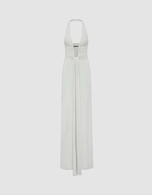 MISHA - Jennifer Cupro Maxi Dress
