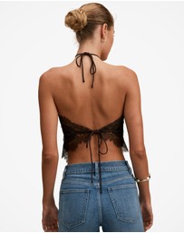 Forever New - Jovie Halter Neck Lace Top