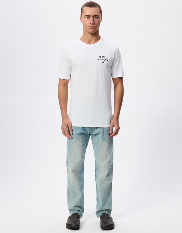 Scotch & Soda - Chest Artwork Regular-Fit T-Shirt