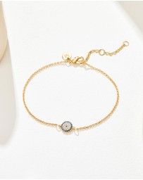 Mestige - Evil Eye Bracelet - 18K Gold Plated