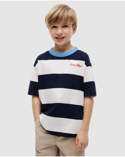 Dark Night Navy Stripe
