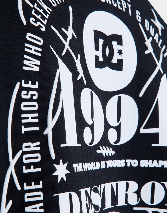 DC Shoes - Mens Shaped Destroy Pullover Hoodie