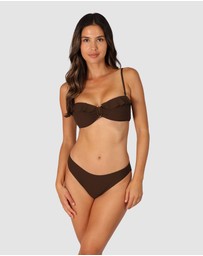 Baku Swimwear - Positano Frill Bandeau Bikini Bra Top