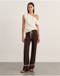 Jag - Orla Contrast Knit Pant