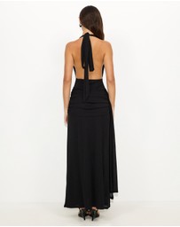 Dazie - Giselle V-Neck Maxi Dress