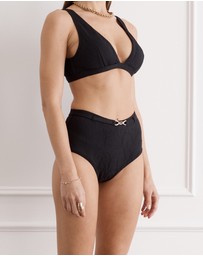 Aqua Blu Australia - Foncé Marilyn High Waist Pant