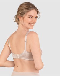 Naturana - Wide Strap Wireless Minimiser Bra