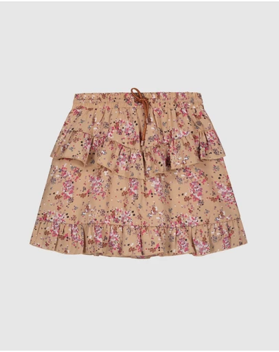 NONO - Neva Floral Ruffle Skirt - Kids-Teens