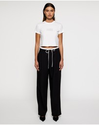 MM6 Maison Margiela - Cropped T-Shirt
