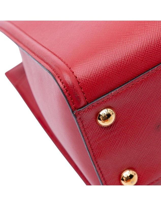Pre-Loved by Azura Reborn - Pre-Loved Soft Calf Trimmed Saffiano Convertible Tote
