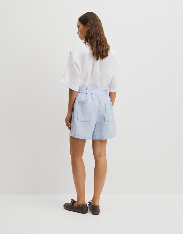 Country Road - Pull On Linen Short