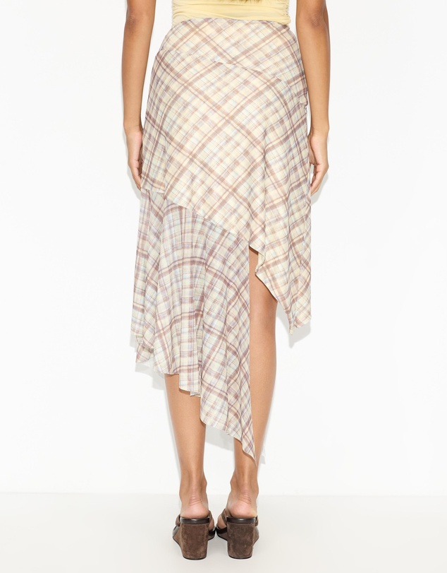 Dazie - Rush Hour Asymmetric Hem Skirt