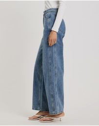 Atmos&Here - Charlize Wide Leg Jeans