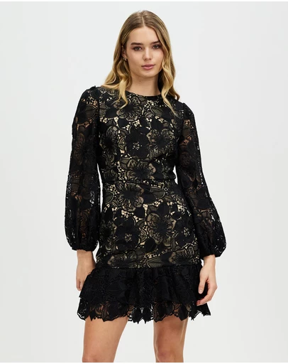 Romance by Honey and Beau - Paris Puff Sleeve Dress