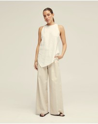 Oxford - Elouise Linen Top