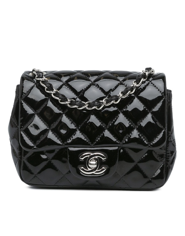 Pre-Loved by Azura Reborn - Pre-Loved Mini Square Classic Patent Single Flap
