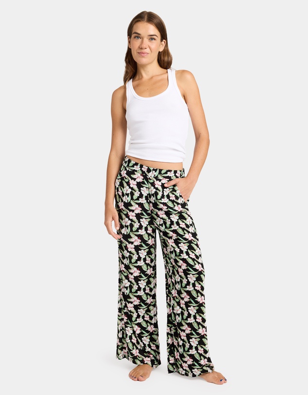 Roxy - Womens Midnight Avenue Crepe Pants