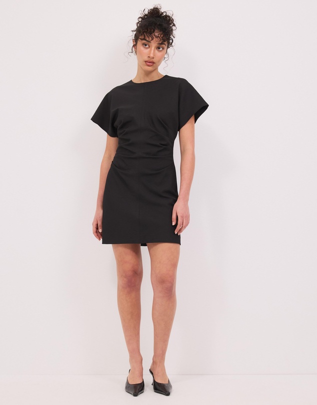 Calli - Saige Suiting Cinched Mini Dress
