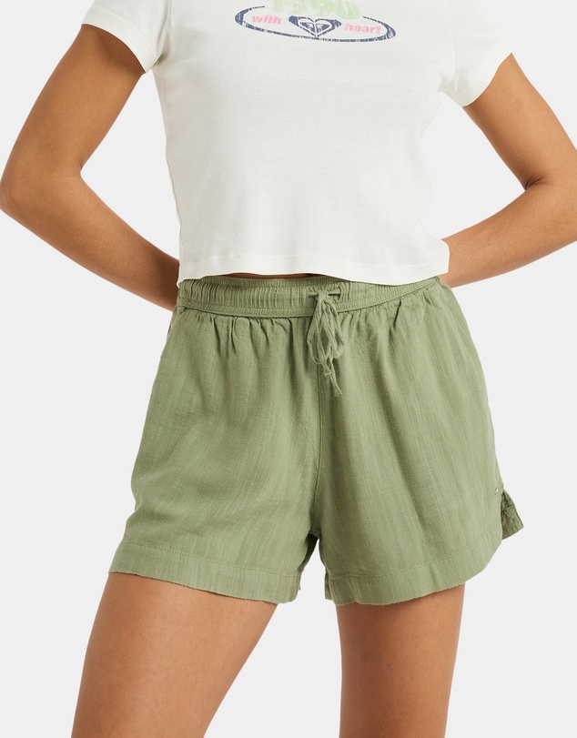 Roxy - Womens Lekeitio Break Elastic Waist Shorts