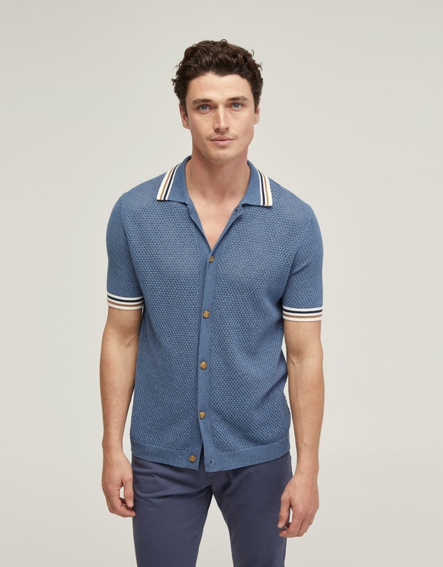 Oxford - Kenji Knitted Shirt