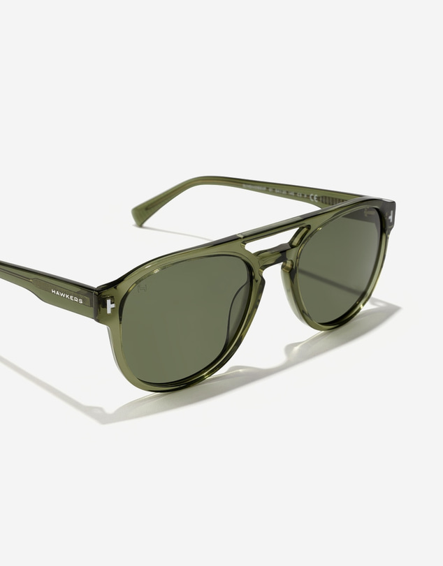 Hawkers Co - Diver Green Polarised Sunglasses - for Men and Women