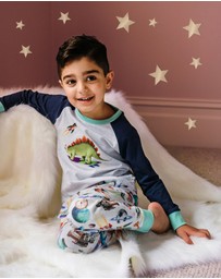 Fleur Harris - 'Outer Space' Nightfall Sleep Set in Grey Marle