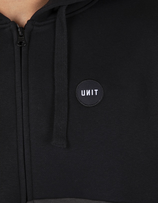 UNIT - UNIT Border Mens Zip Thru Hoodie