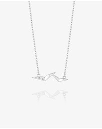 Rachel Jackson - Dreamcatcher Bird Necklace Silver