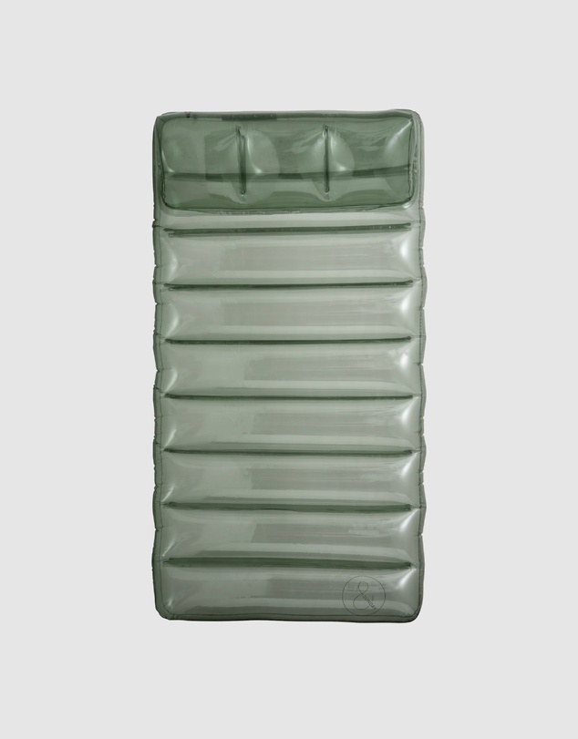 &Sunday - Seaglass Translucent Inflatable Pool Lounger Lilo