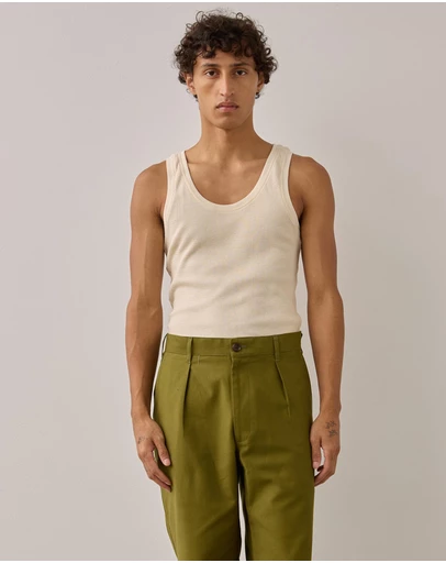 Charlton  - Japanese Cotton Waffle Tank