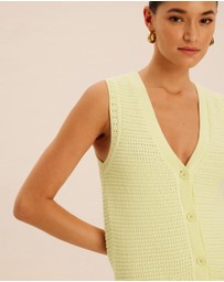 AERE - Organic Cotton Button Down Patch Pocket Mini Dress