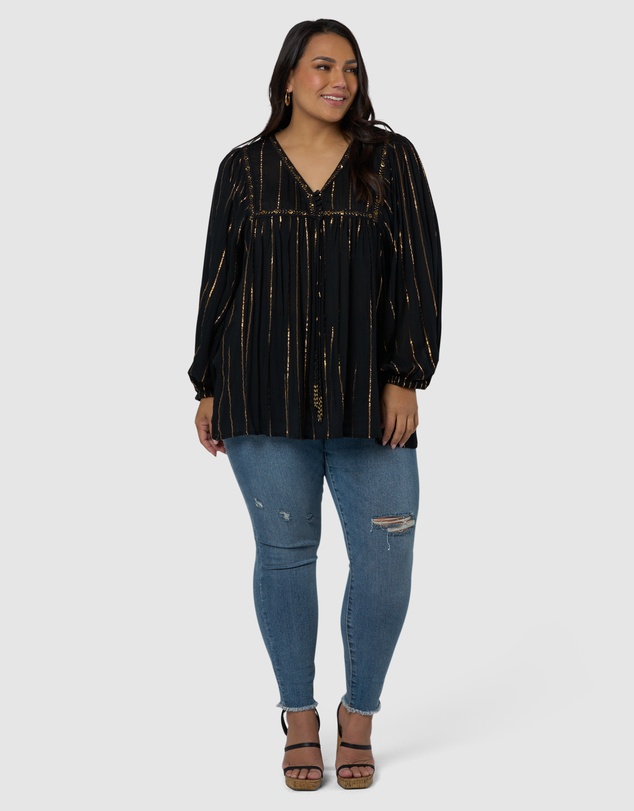 The Poetic Gypsy - Moonlit Reverie Blouse