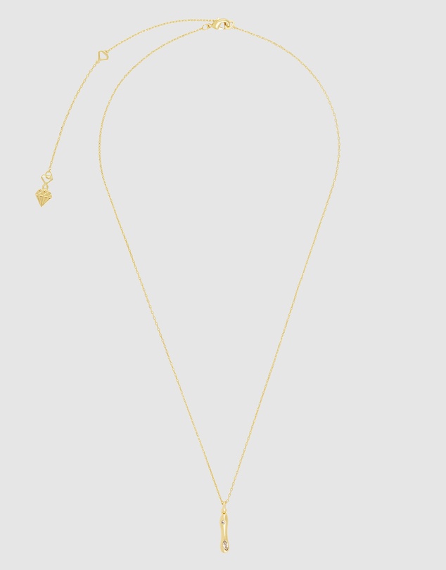 Wanderlust + Co - Alphabet Bubble Pendant Necklace - Letter I