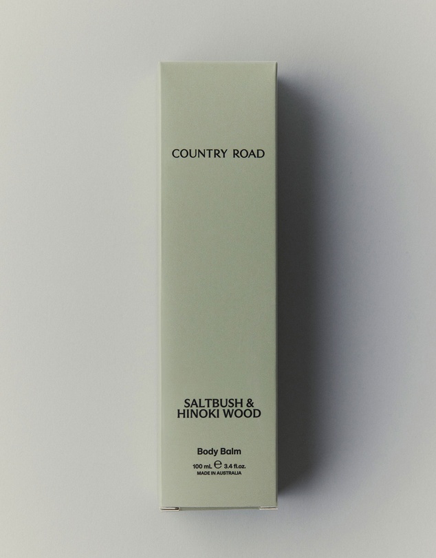 Country Road - Australian Made Saltbush & Hinoki Wood Body Balm 100ml
