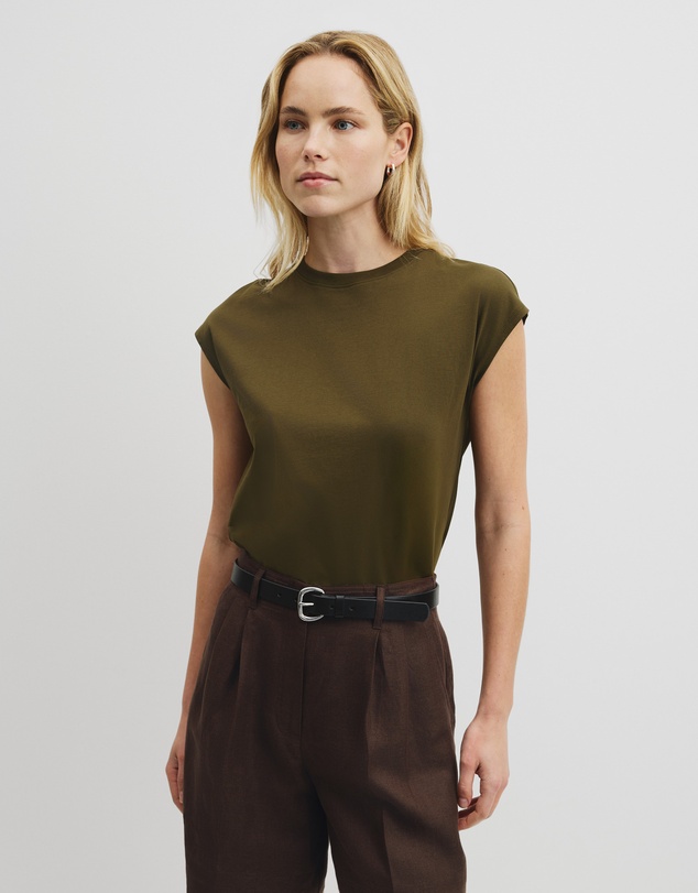 Country Road - Australian Cotton Relaxed Crew Tank