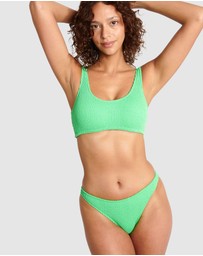 Banana Moon - Popcorn Justin Crop Top Padded Bikini Top