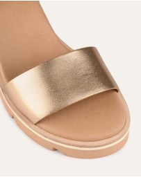 Jo Mercer - Katie Mid Heel Wedge Sandals