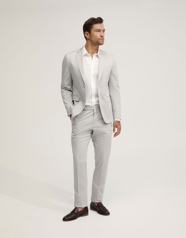 Oxford - Byron Cotton Stretch Cuffed Trousers