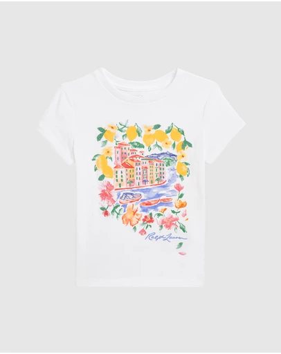 Polo Ralph Lauren - Cotton Jersey Graphic Tee - Kids