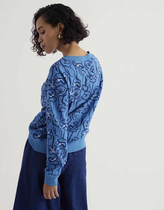 Seasalt - Bright Wave Crew Neck Sweatshirt