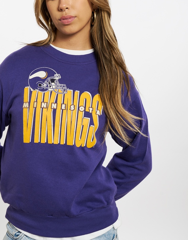 Vintage by The Real Deal - Pre Loved - 80s NFL Minnesota Vikings Sweatshirt