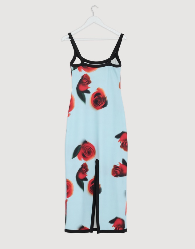 Revibe - Repaired BY JOHNNY. Sky Rose Midi Dress - AU 10