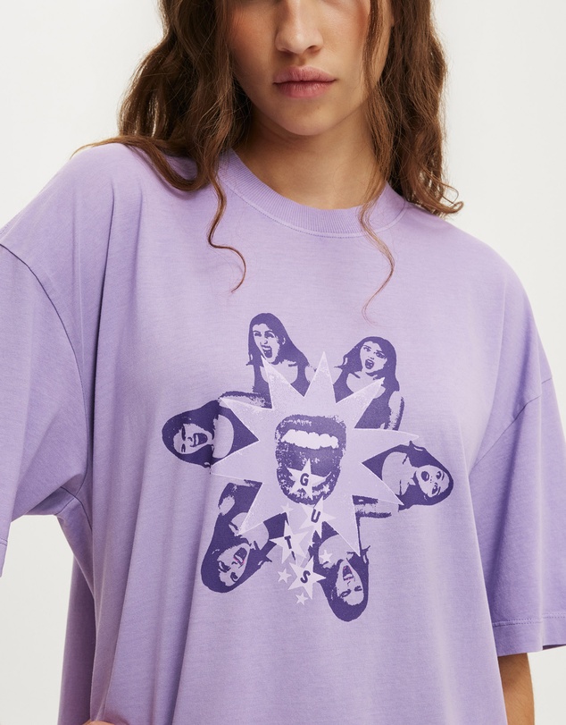 Cotton On - The Lcn Music Boxy Graphic Tee